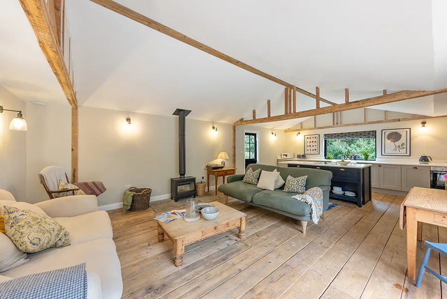 Thistlebrook Retreat Barn Living Area 1