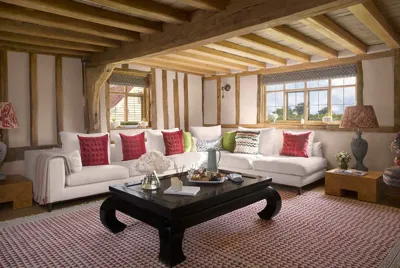 House On The Moat Living Room