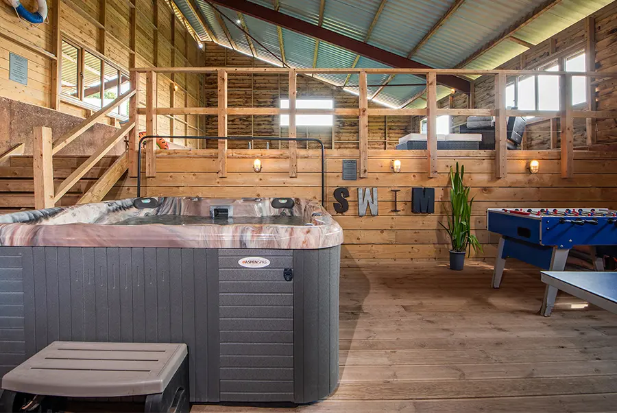 Apple Cabin Hot Tub 2