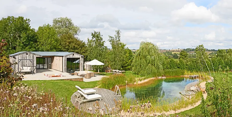 Three Hills Farm Natural Swimming Pool