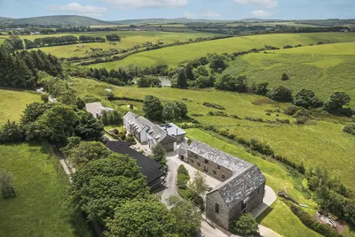 Tregulland Aerial View