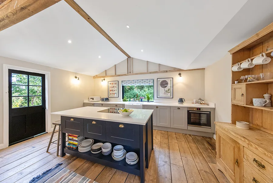 Thistlebrook Retreat Barn Kitchen 1