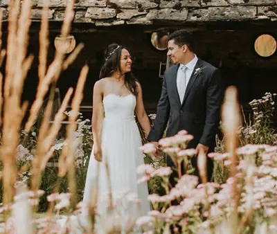 Windrush Weddings Peacock Shed
