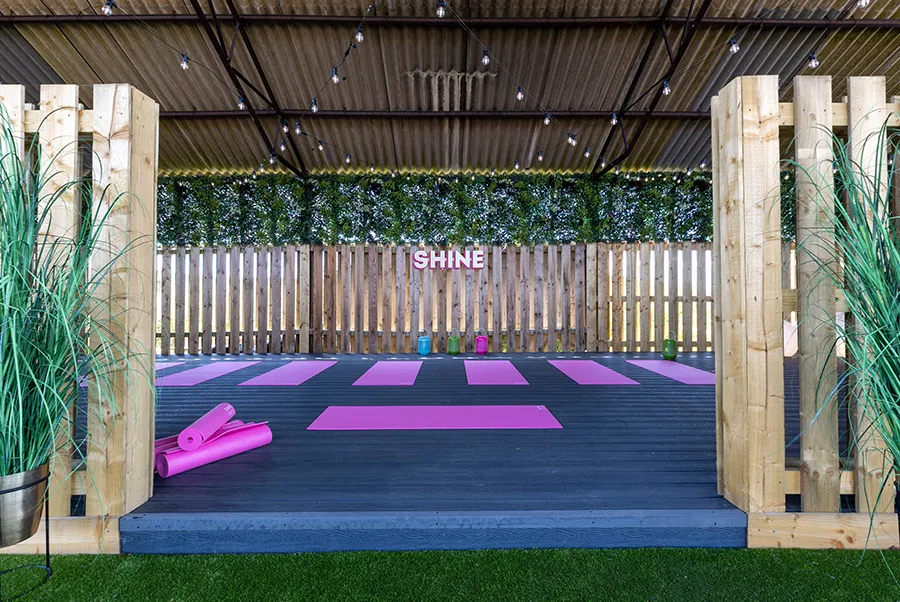 Highvale Barn Yoga Platform 1