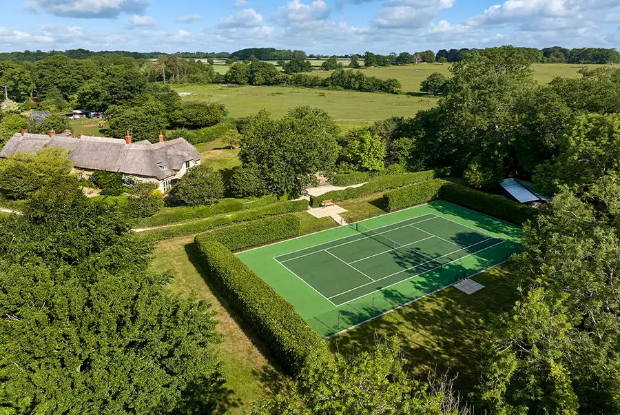 Dornywell Cottage Aerial View 3