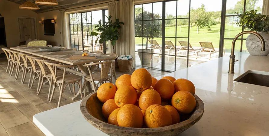 Stowmeadow Farm Dining Area