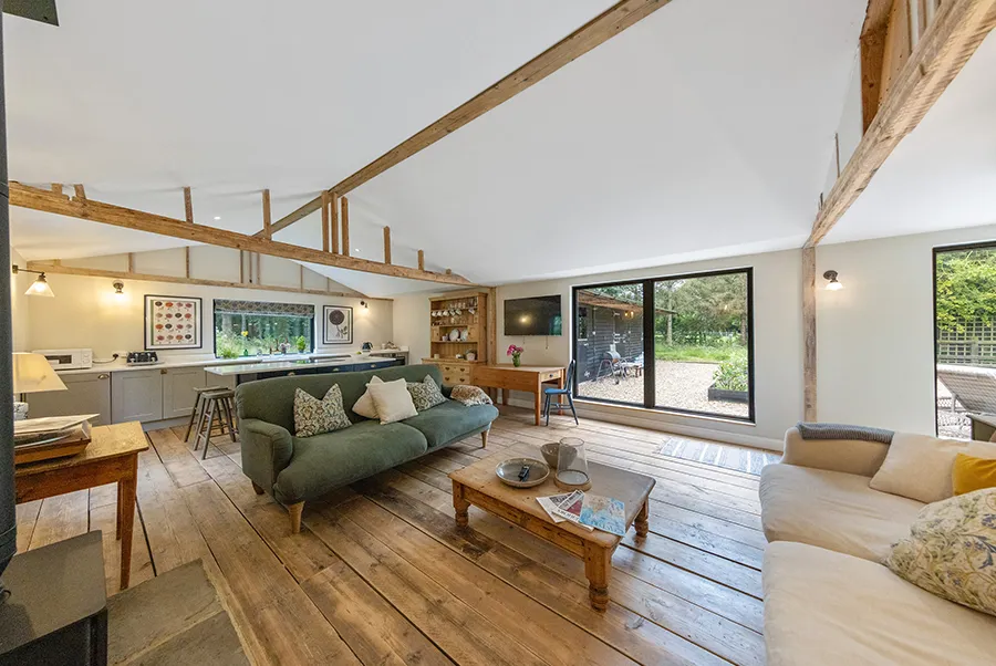 Thistlebrook Retreat Barn Living Area 3