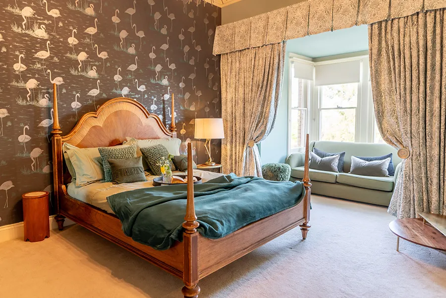 Mendip Manor Flamingo Bedroom 1
