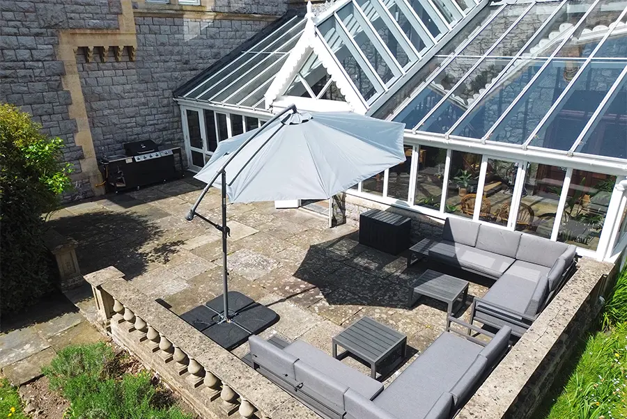 Mead Country House Outdoor Entertaining Area