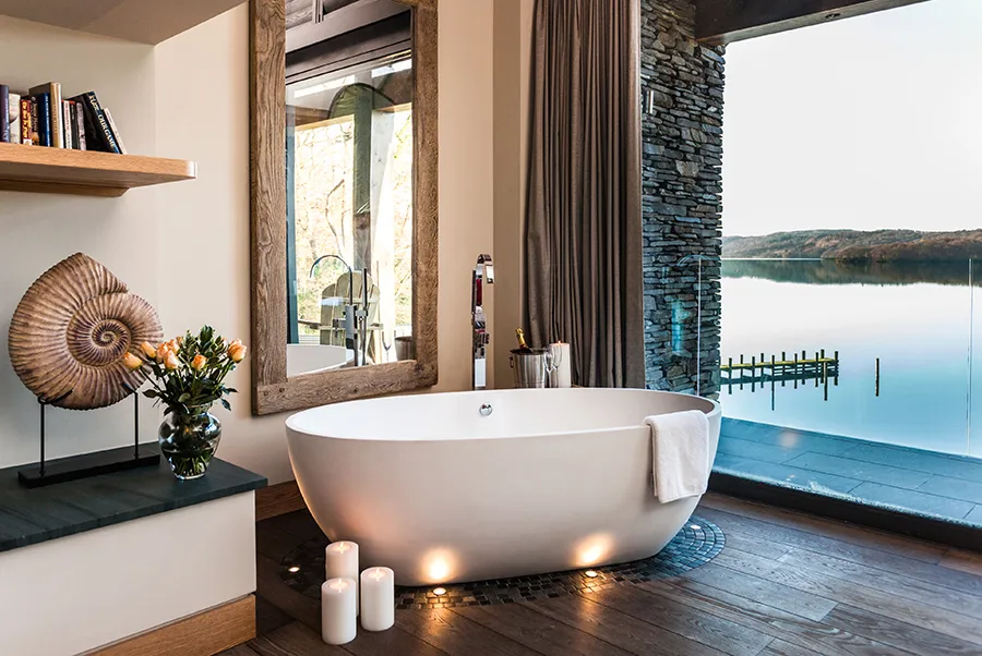 Lake Windermere House Bedroom 1 Bath