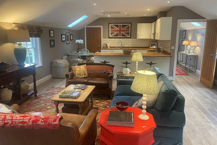 Boleyn Hall Coach House Living Area 2