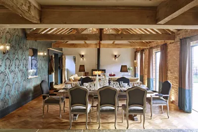 Castlemorton Barns Stables Dining Room