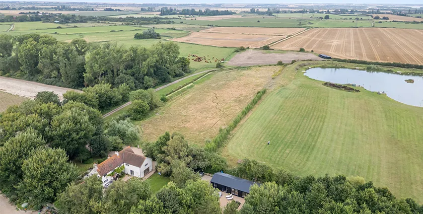 Thistlebrook Retreat Aerial View