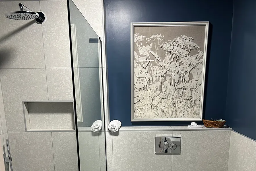 Alvington Lodge Bothy Shower Room