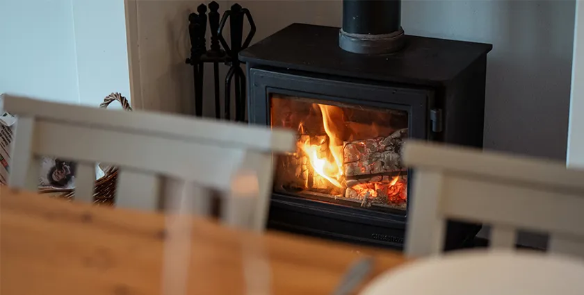 Seagreen House Log Burner