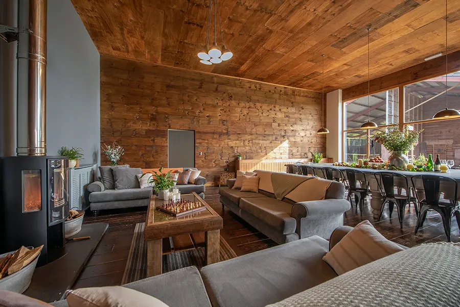 Apple Cabin Living Area 1