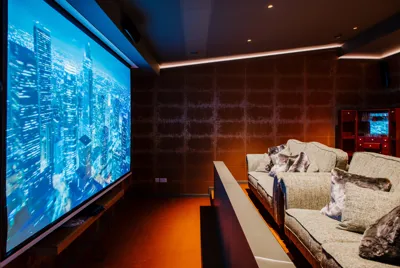 Ocean Bay House Cinema Room