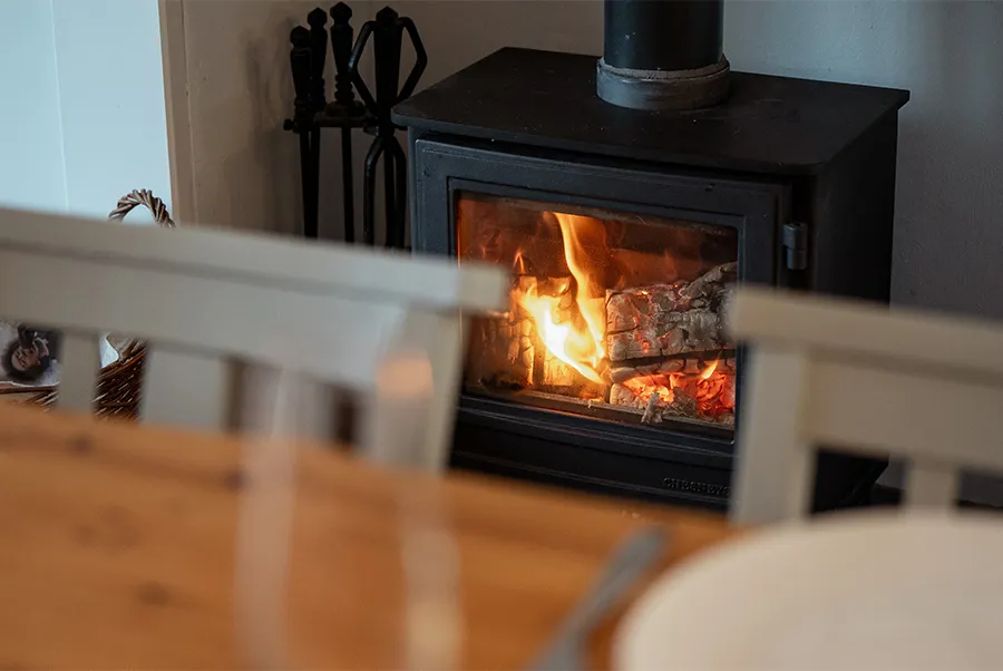 Seagreen House Log Burner