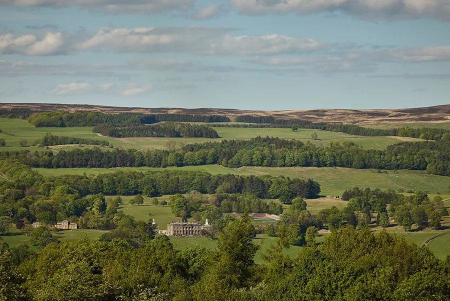 Moorbeck Hall Aerial View
