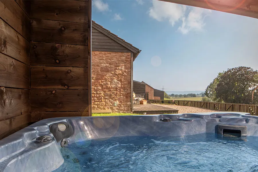 Barley Lodge Hot Tub