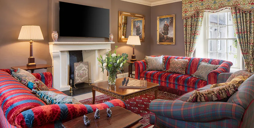 Sanderson Castle TV Room