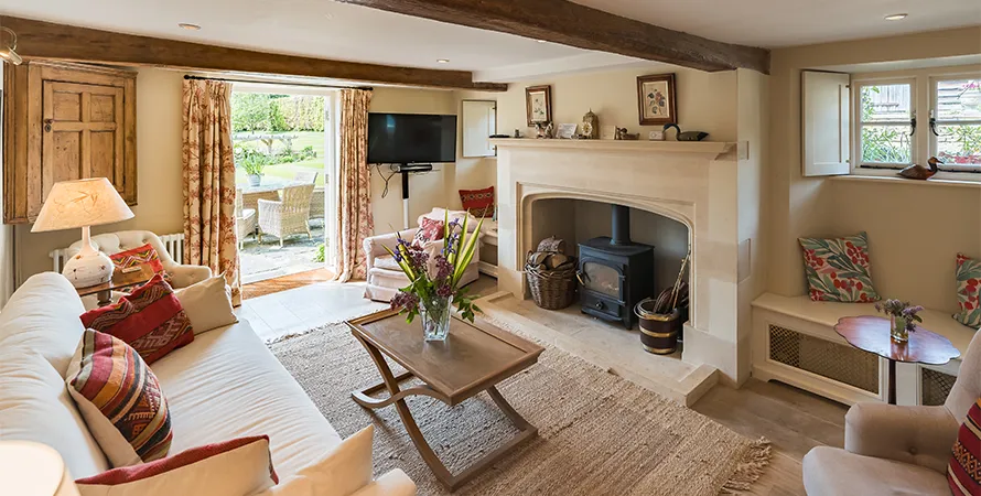 Rose Beech Cottage Living Room