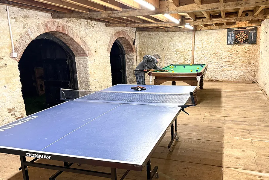 Parsonage House Games Barn