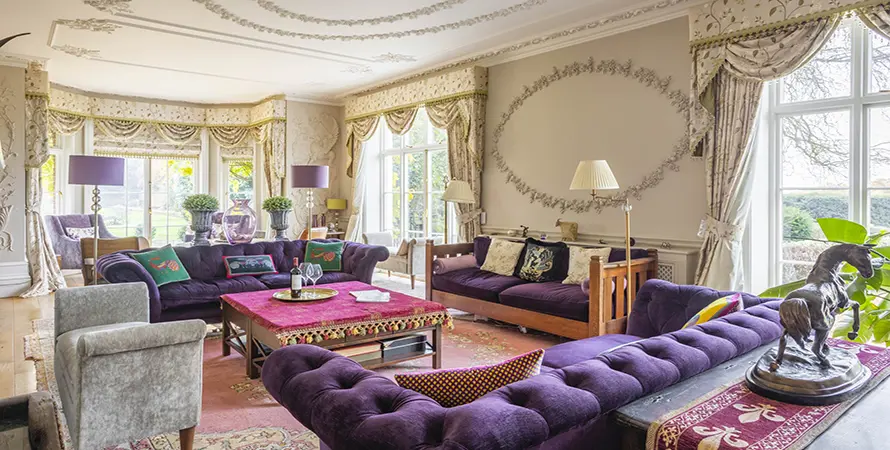 Colnebrook Hall Drawing Room