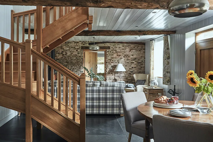 Pen Afon Coach House Living Dining Area 1