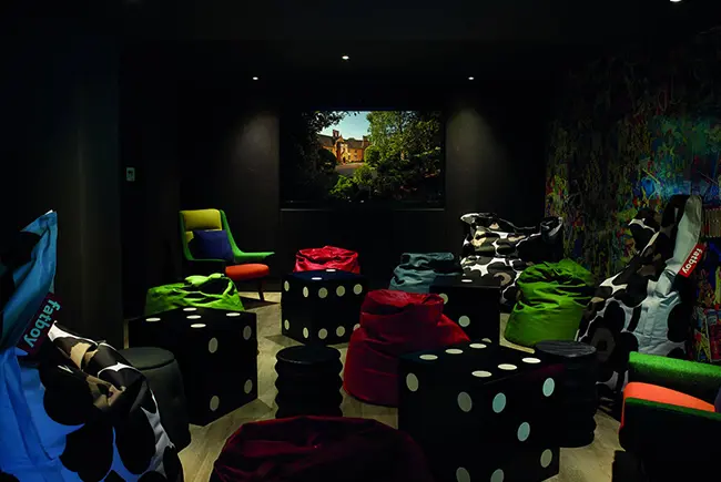 Bibsworth Manor Media Room