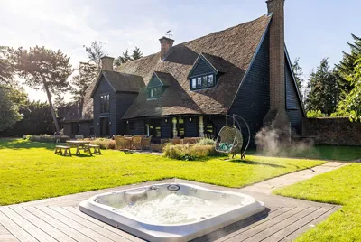 Abbeyside Barn Hot Tub