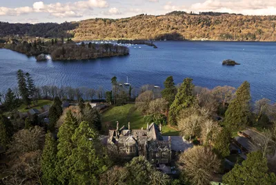 Fallbarrow Hall Aerial View