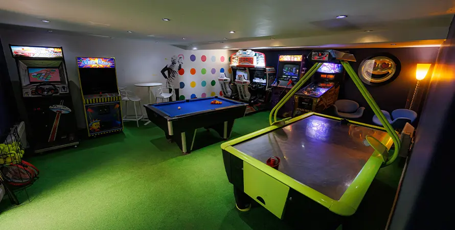 Saxton Manor Games Room
